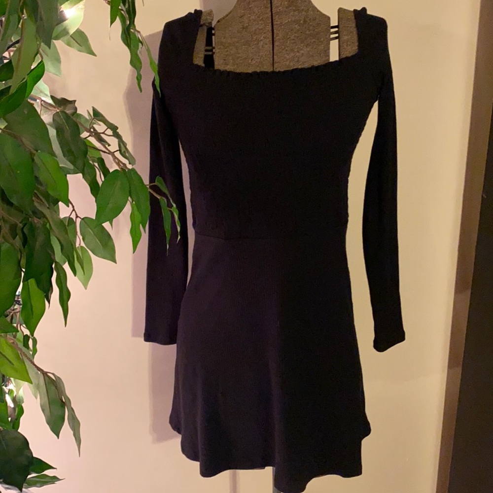NWT! AE on/off shoulder stretch dress XS